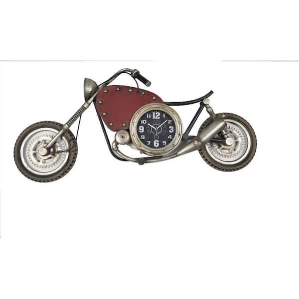 Vintage Motorcycle Wall Clock