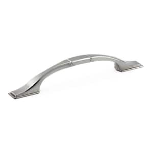Sutton Collection 3 3/4 in. (96 mm) Brushed Nickel Traditional Cabinet Bar Pull