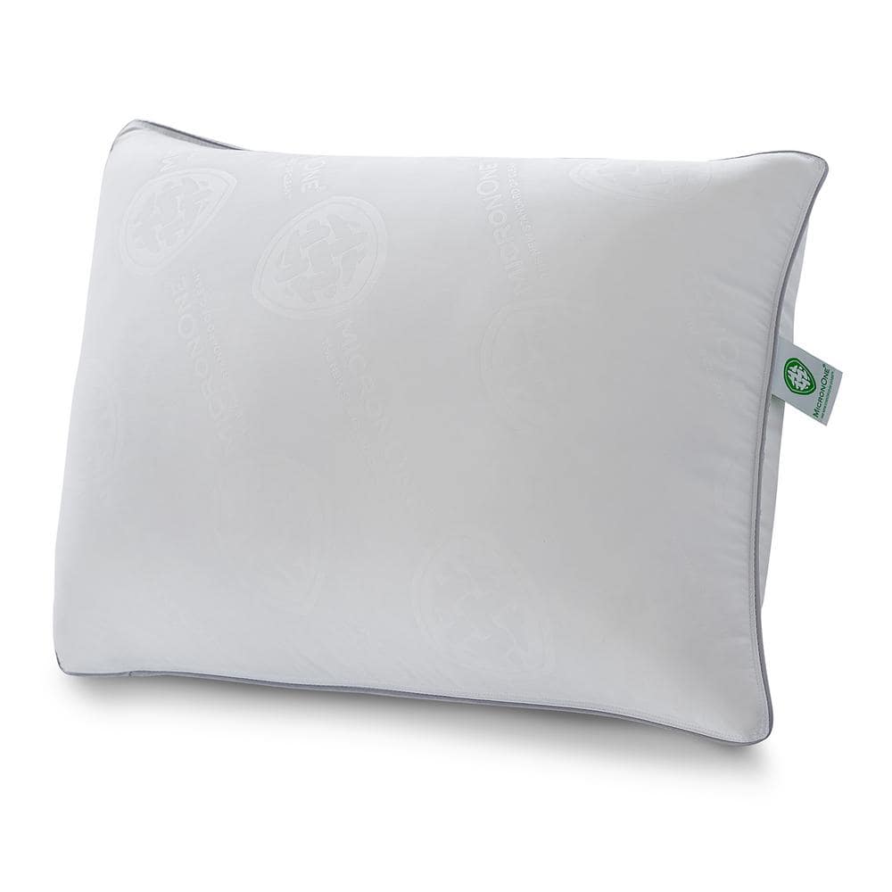 Standard Size White Hypoallergenic Polyester Pillow Set