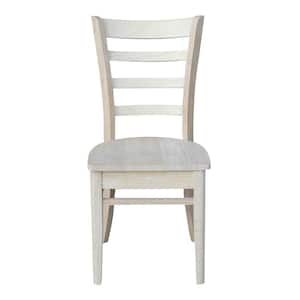 Emily Unfinished Wood Dining Chair (Set of 2)