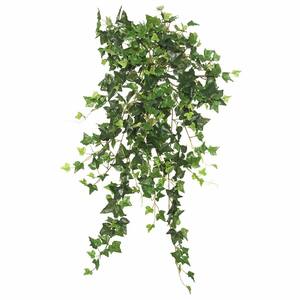 26 in Artificial Green Mini Ivy Hanging Bush.