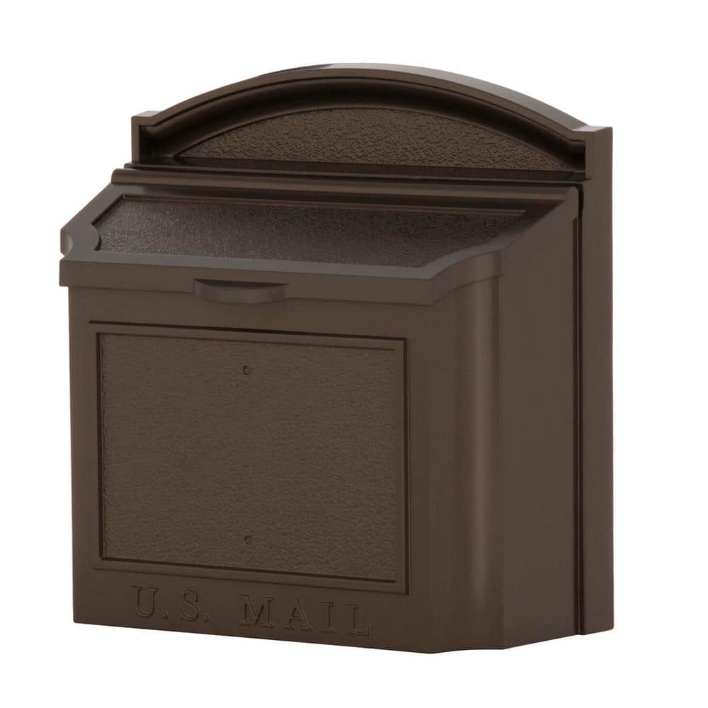 UPC 719455161388 product image for French Bronze Wall Mailbox | upcitemdb.com