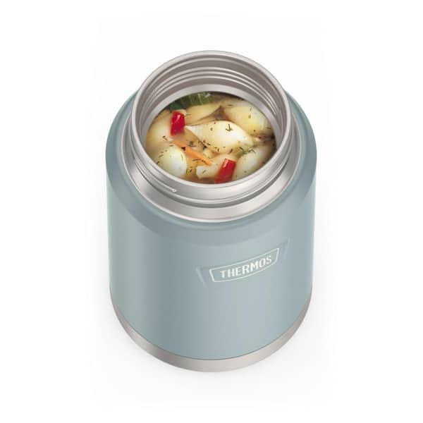 Thermos Vacuum Insulated Food Jar with Microwavable Container 12