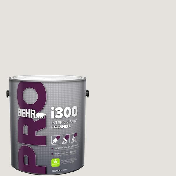 BEHR PRO 1 gal. #MQ3-04 Quiet On The Set Eggshell Interior Paint