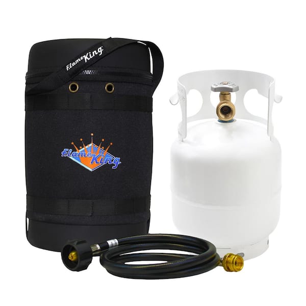 Flame King Gas Hauler Kit Insulated Protective Carry Case 5 lbs ...