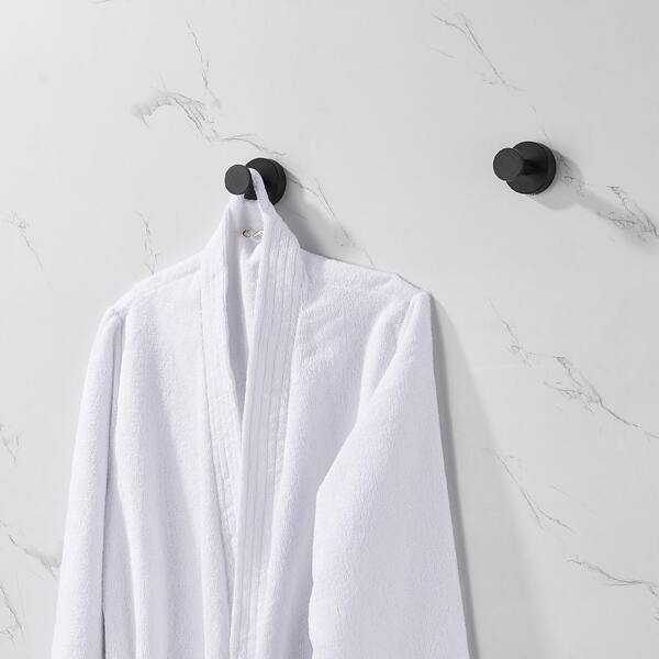 Premium Elie Bathroom Robe and Towel Double Hook