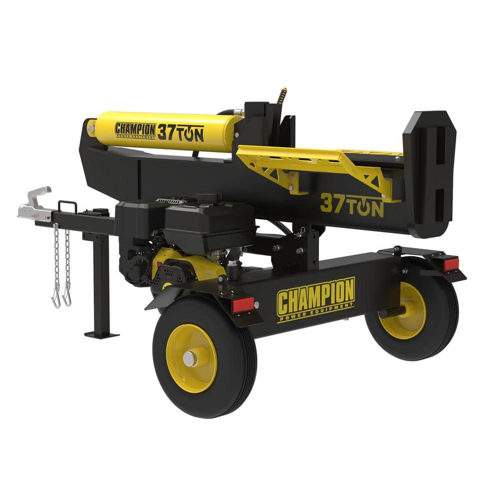 Champion Power Equipment 37 Ton 338cc Gas Powered Log Splitter with Vertical/Horizontal Operation and Auto Return -  201216