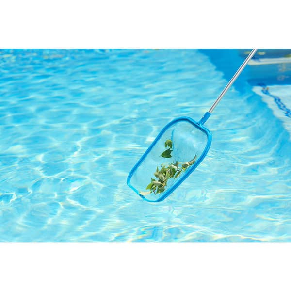 U.S. Pool Supply Swimming Pool 5 Foot Leaf Skimmer Net, 5 Pole