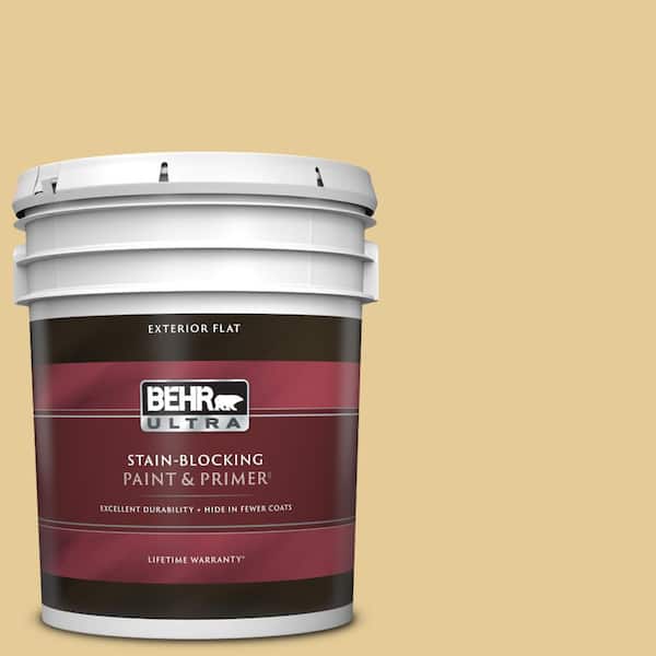 BEHR ULTRA 5 gal. #M320-4 Abstract Flat Exterior Paint & Primer