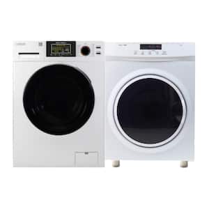 Digital Touch Apartment 110V Set 1.9 cu. ft. Washer+3.5 cu.ft. Vented Sensor Dryer