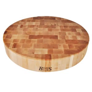 MSI 15 in. L x 1.5 in. Thick Live Edge Round Acacia Round Wooden Cutting  Board WSL-ACACIA15X15 - The Home Depot