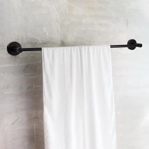 Design House 582759-MB Kelton Double Towel Bar Matte Black