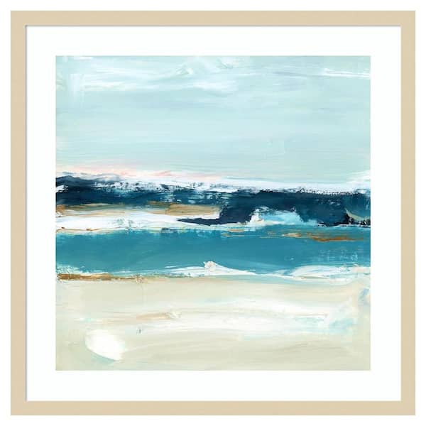 Amanti Art The Calm Before II by Ethan Harper 25 in. W x 25 in. H. Wood Framed Wall Art Print Framed in Brown