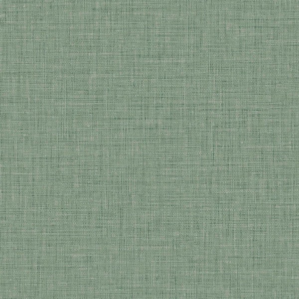 Seabrook Designs Easy Linen Seaside Robins Egg Vinyl Strippable Roll (Covers 60.75 sq. ft.)