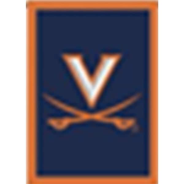 Fan Essentials NCAA 1 ft. x 1-1/2 ft. University of Virginia 2-Sided Garden Flag
