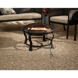24 in. Ashmore Round Steel Fire Pit