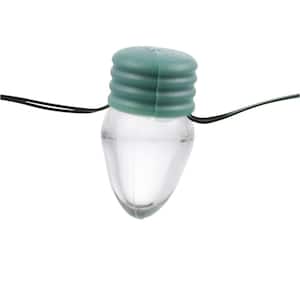 5.75 ft. 18-Light LED Warm White Christmas Bulb Ultra Slim String Light