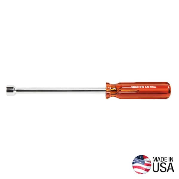 Klein Tools 7/16 in. Nut Driver with 6 in. Hollow Shaft