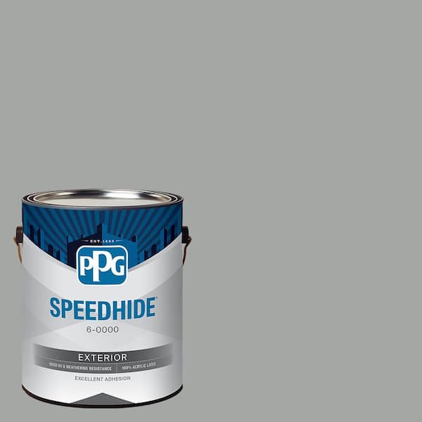 1 gal. PPG1010-4 Stepping Stone Satin Exterior Paint