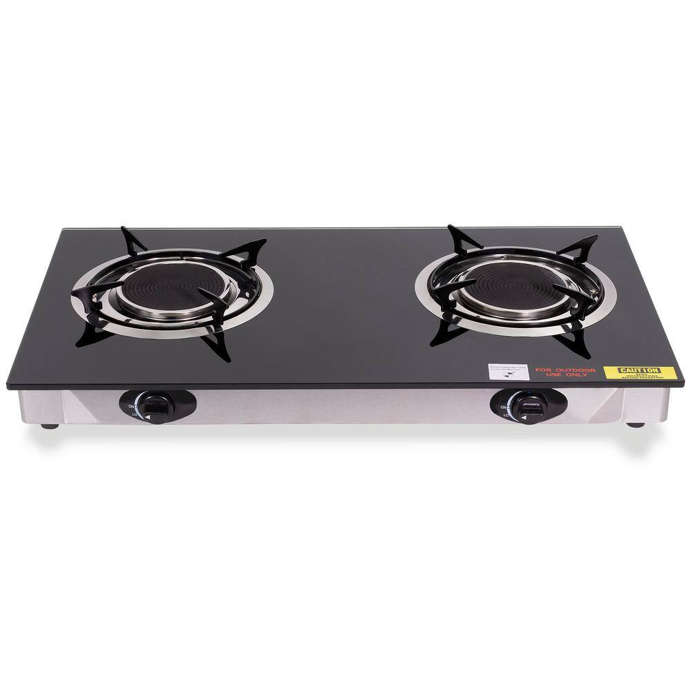 butterfly reflection 4 burner gas stove