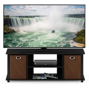 Econ 42 in. Americano Particle Board TV Stand with 2 Drawer Fits TVs Up to 37 in. with Open Storage