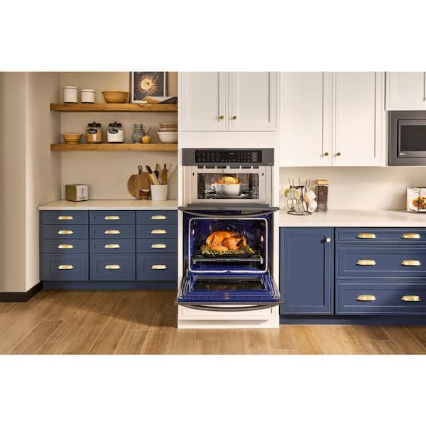 Lg Electronics 30 In Combination Double Electric Smart Wall Oven W Convection Easyclean Built Microwave Black Stainless Steel Lwc3063bd The Home Depot Lg Electronics 30 In Combination Double Electric Smart Wall Oven W Convection Easyclean Built Microwave Black Stainless Steel Lwc3063bd The Home Depot