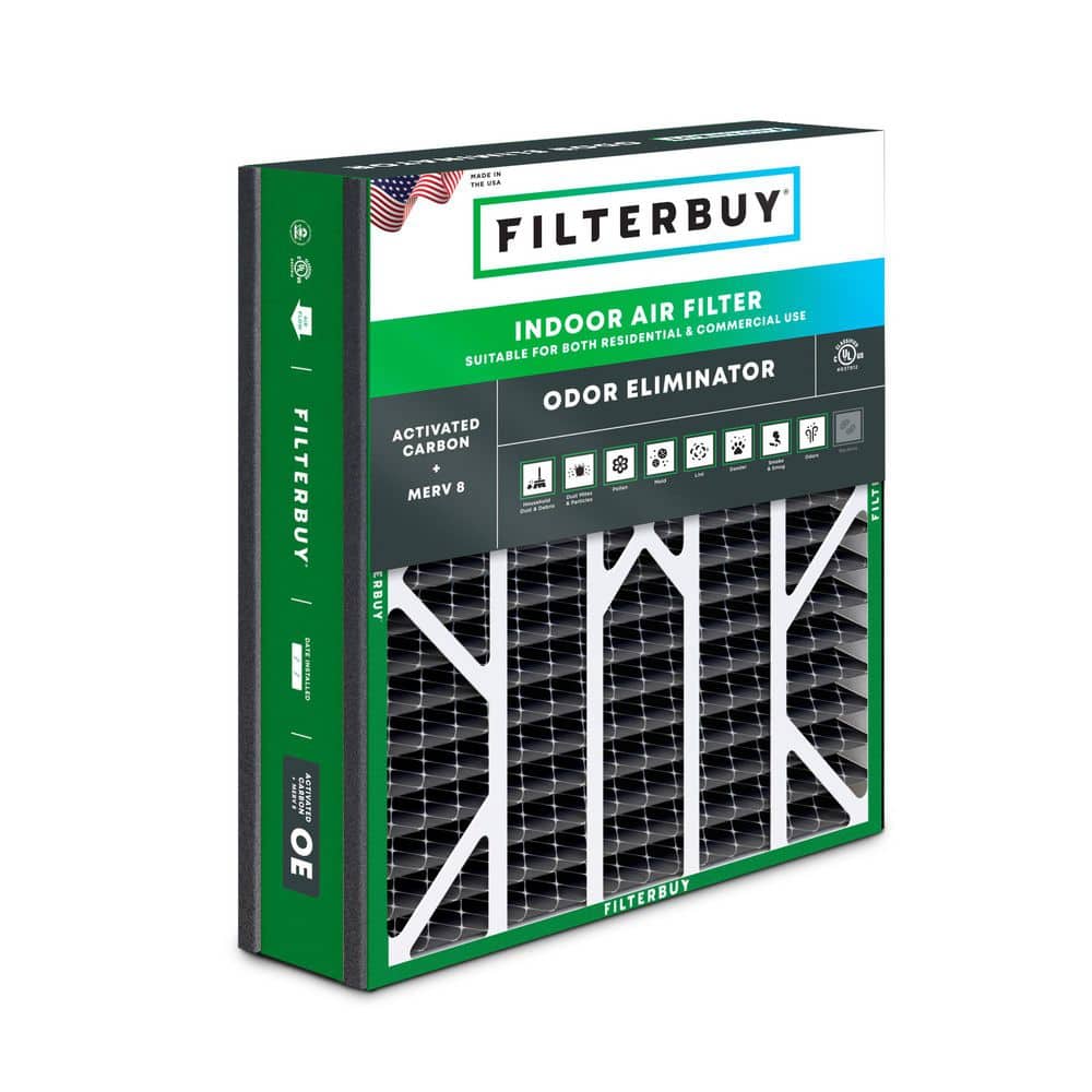 20 in. x 20 in. x 5 in. MERV 8 (FPR 5) Odor Eliminator Pleated HVAC AC Furnace Air Filters for Air Bear & More (1-Pack) price history on PriceWatchPro