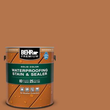 1 gal. #SC-533 Cedar Naturaltone Solid Color Waterproofing Exterior Wood Stain and Sealer