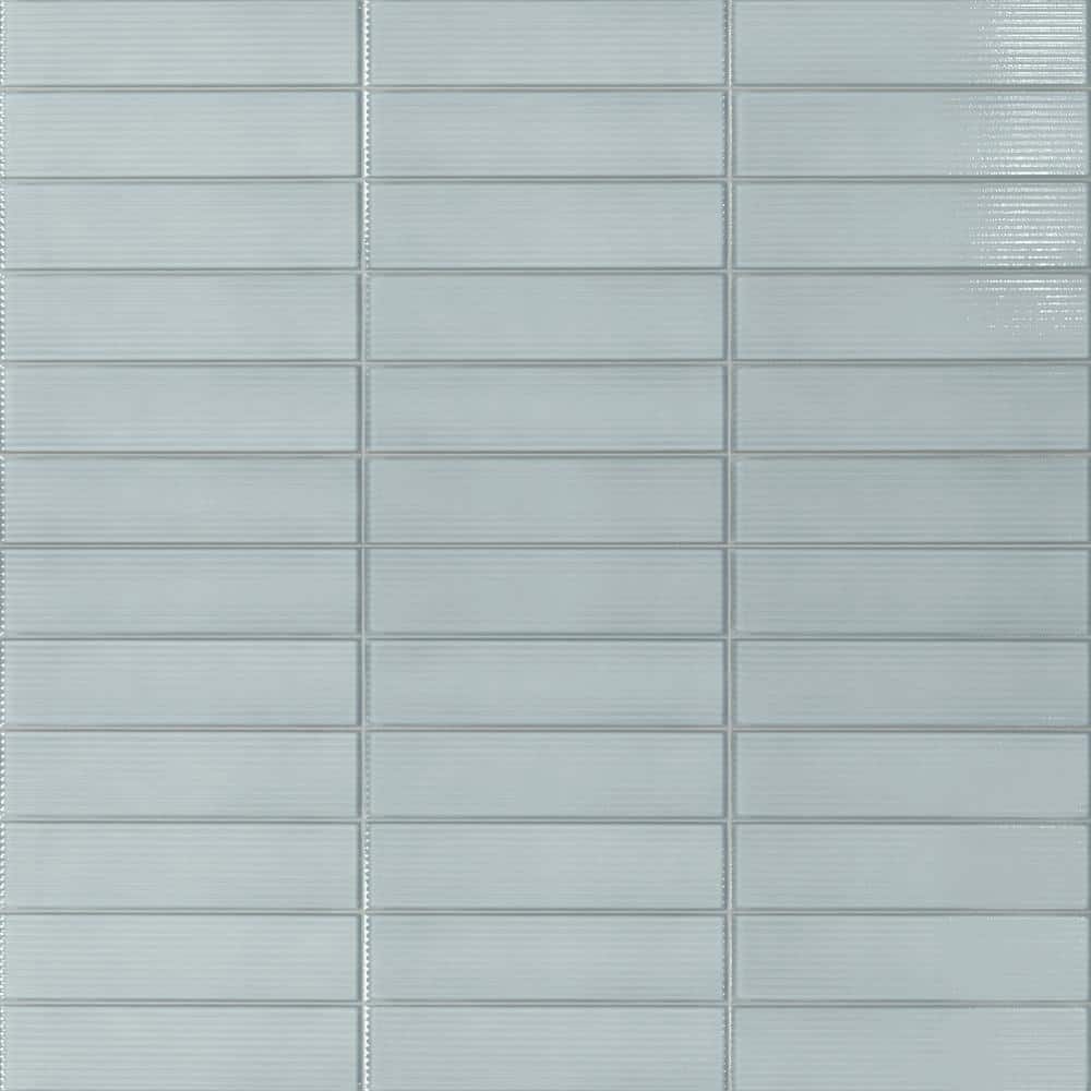 Stacy Garcia Olimar Grooved 4" x 16" Polished Porcelain Subway Wall Tile (7.74 Sq. Ft. / Case)