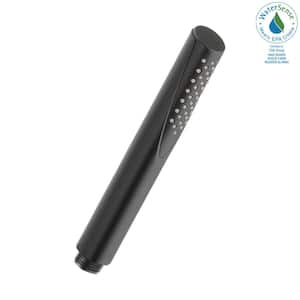 Trinsic 1-Spray Patterns 1.75 GPM 1.2 in. Wall Mount Handheld Shower Head in Matte Black