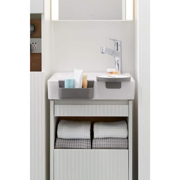 KOHLER Spacity 29 in. W x 17.4 in. D x 30.9 in. H Bathroom Vanity Cabinet without Top in White