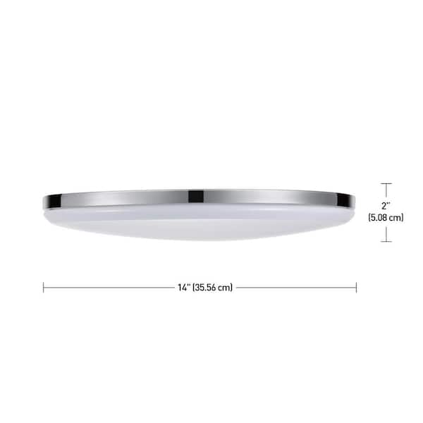 globe ellington flush mount light