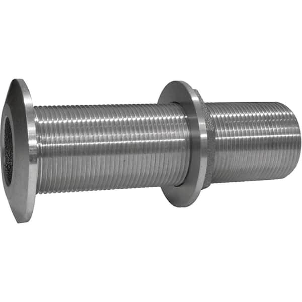 Groco Stainless Steel Extra Long Thru-Hull Fittings, 1 in.