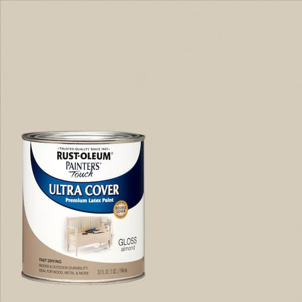 Rust-Oleum Painter's Touch 32 oz. Ultra Cover Gloss Almond General Purpose Paint (Case of 2)