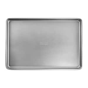 Bake Away 13 in. x 9 in. Nonstick Carbon Steel Cookie Sheet in Silver