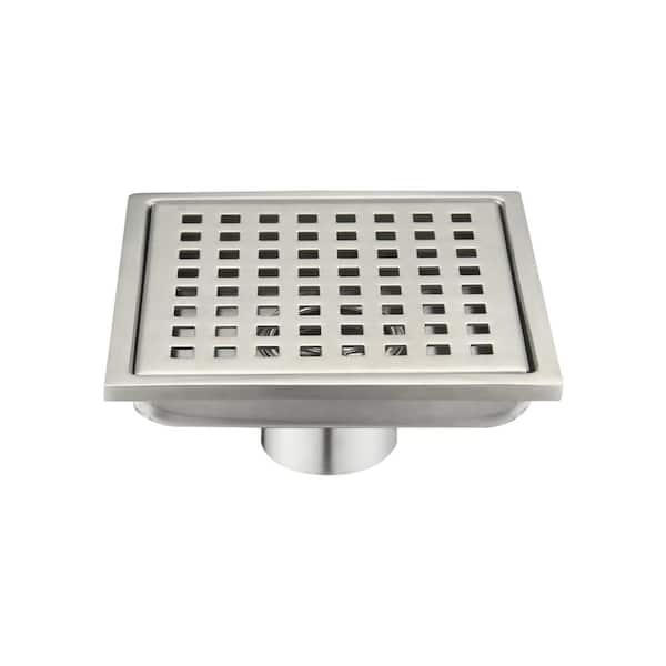 Tahanbath 6 inch Grid Shower Floor Drain