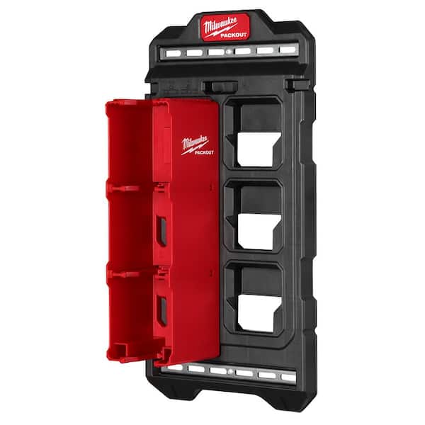 PACKOUT 13 in. x 4 in. Slatwall Accessories With Tool Holders in Red