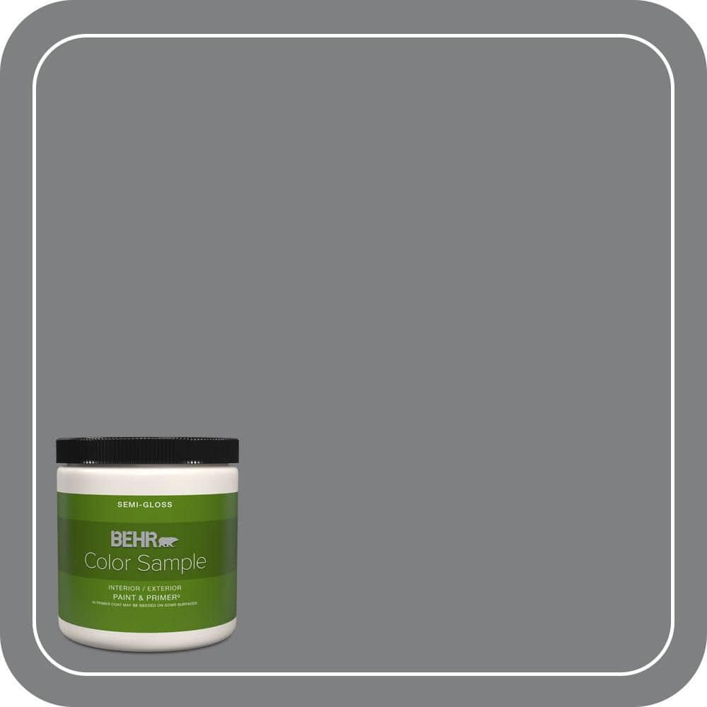 8 oz. #T12-10 Game Over Semi-Gloss Interior/Exterior Paint & Primer Color Sample price history on PriceWatchPro