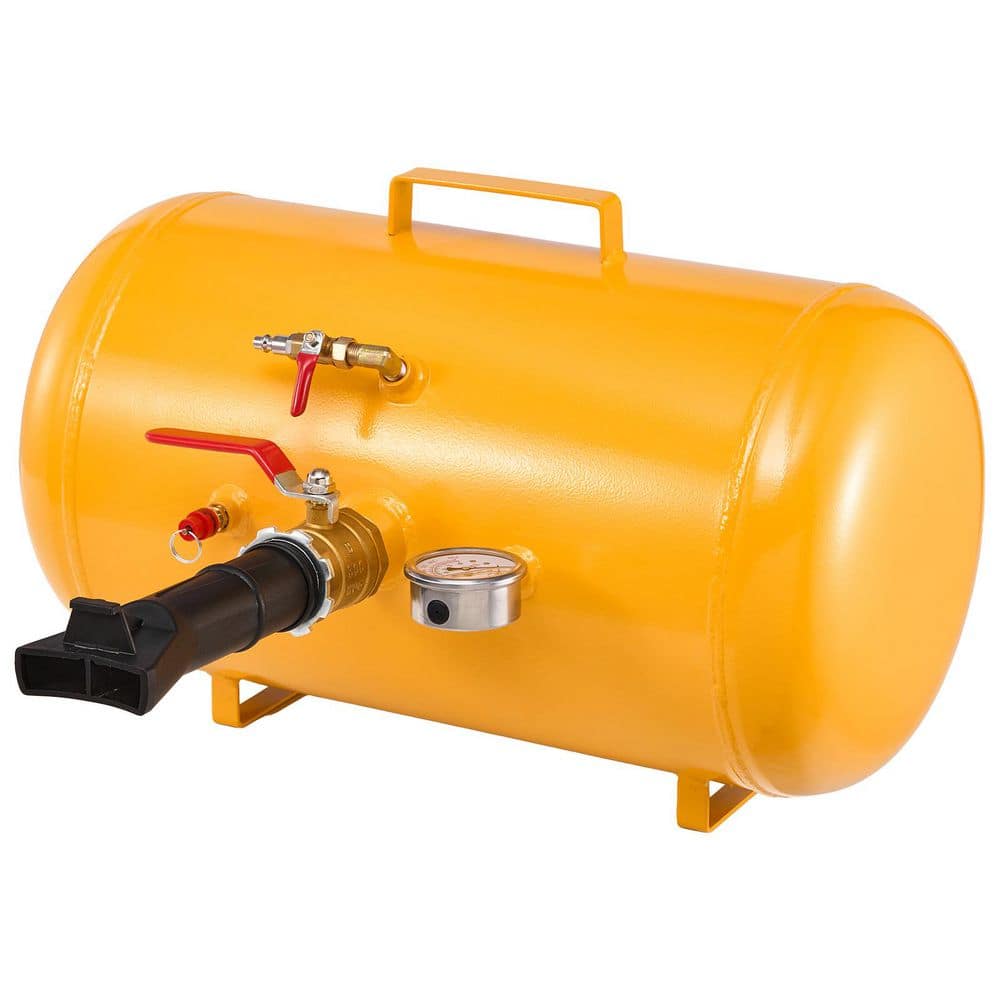 Air Tire Bead Seater, 10 Gal. Heavy Duty Bead Blaster, 87-116 PSI, Trigger Inflator for Truck, Tractor and ATV, Yellow price history on PriceWatchPro