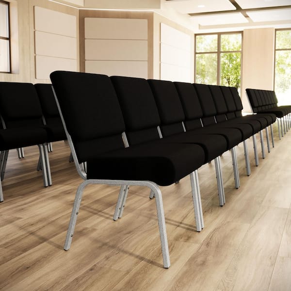 Carnegy Avenue Hercules Fabric 21 in. W Stacking Ergonomic Church