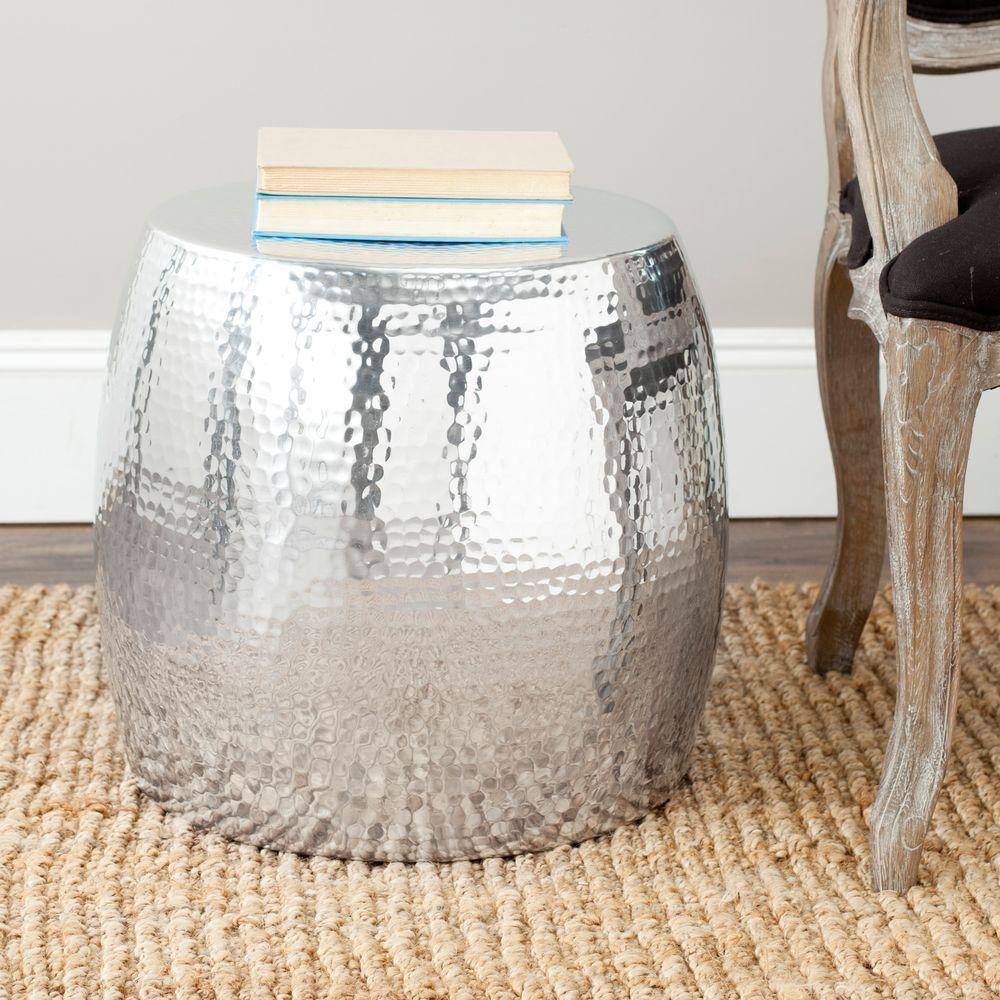 Odin Silver End Table - thumbnail 2