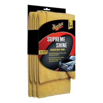 Supreme Shine Microfiber Towel (3-Pack)