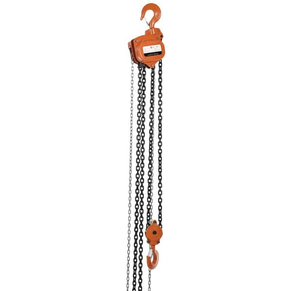Vestil 10,000 lbs. Capacity 15 ft. Professional Chain Hoist