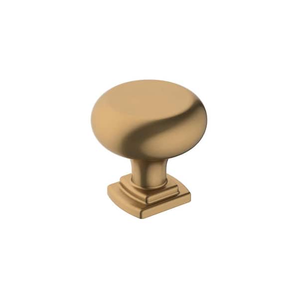 Amerock Surpass 1-1/4 in. (32mm) Classic Champagne Bronze Round Cabinet Knob