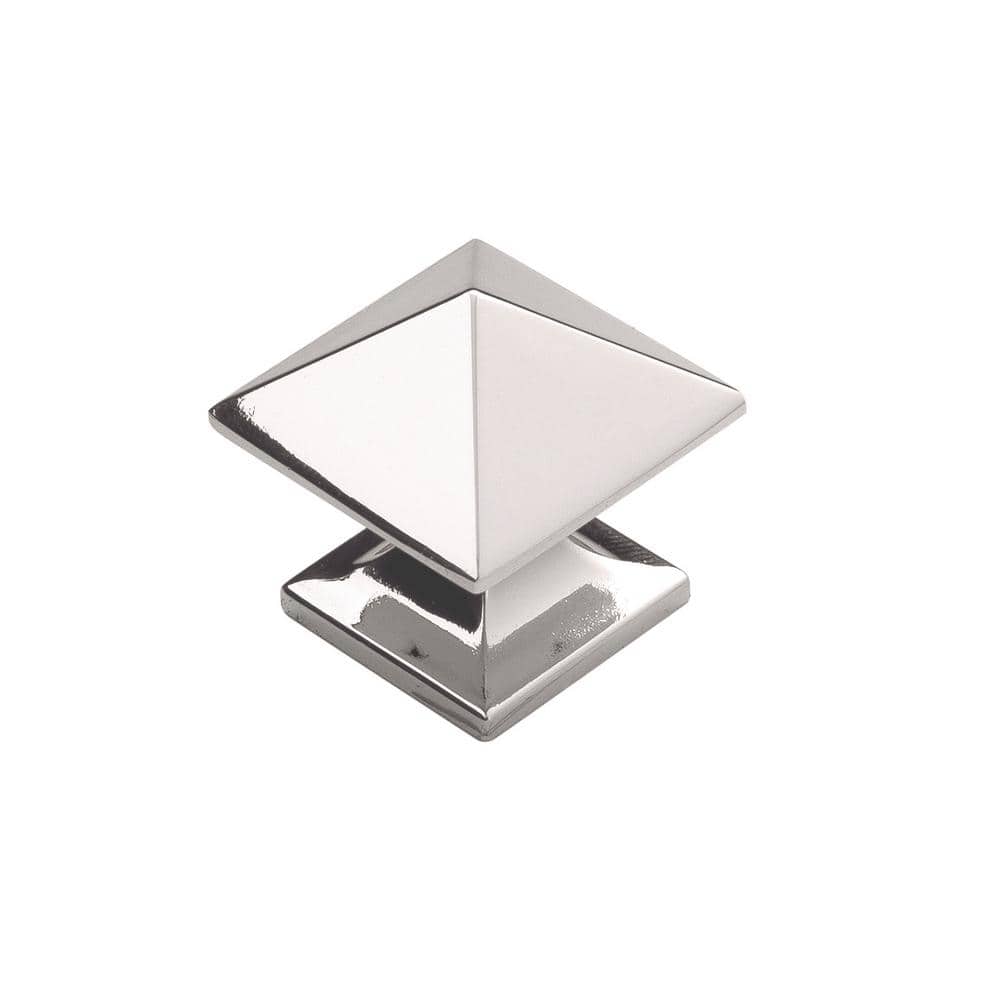 Studio 1 in. Square Polished Nickel Cabinet Knob (10-Pack) price history on PriceWatchPro