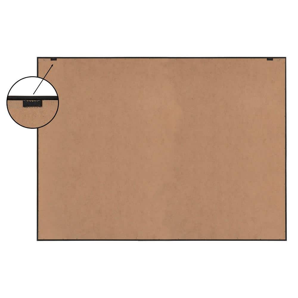 Large Gray and Beige Abstract Canvas Art with Wooden Frame