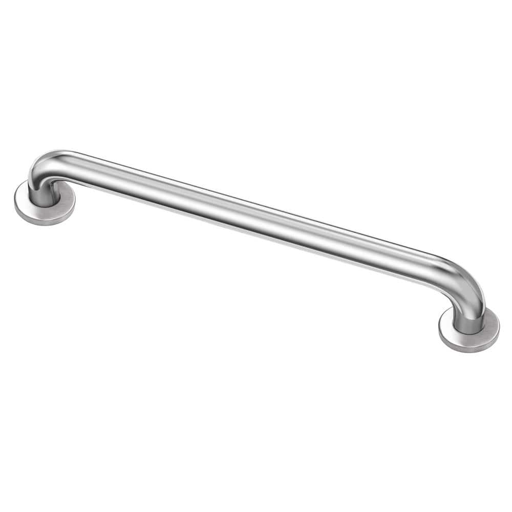 Brushed Stainless Steel 12" Bathroom Safety Grab Bar