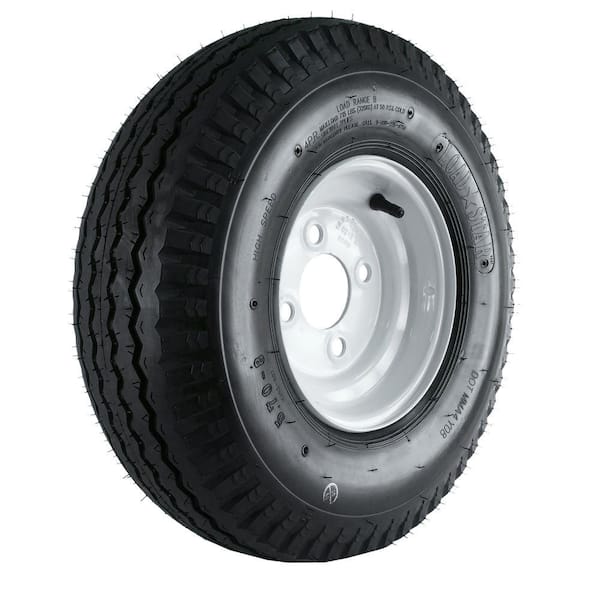 Martin Wheel 570-8 Load Range B 4-Hole Trailer Tire and Wheel Assembly