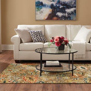 Elyse Taupe 4 ft. x 6 ft. Area Rug