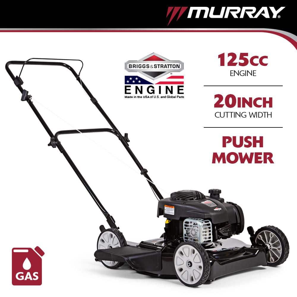 【激安セール】 125 in. 20 Murray cc Push Gas Behind Walk Stratton & Briggs ラケット